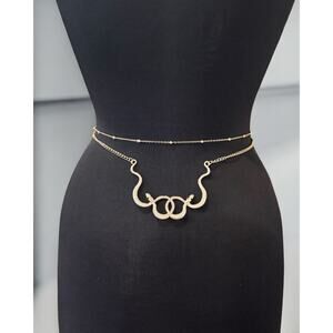 2 Piece Double Snake Waist Body Chain
